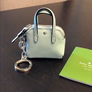 Kate Spade Maise Keychain - mint mojito
